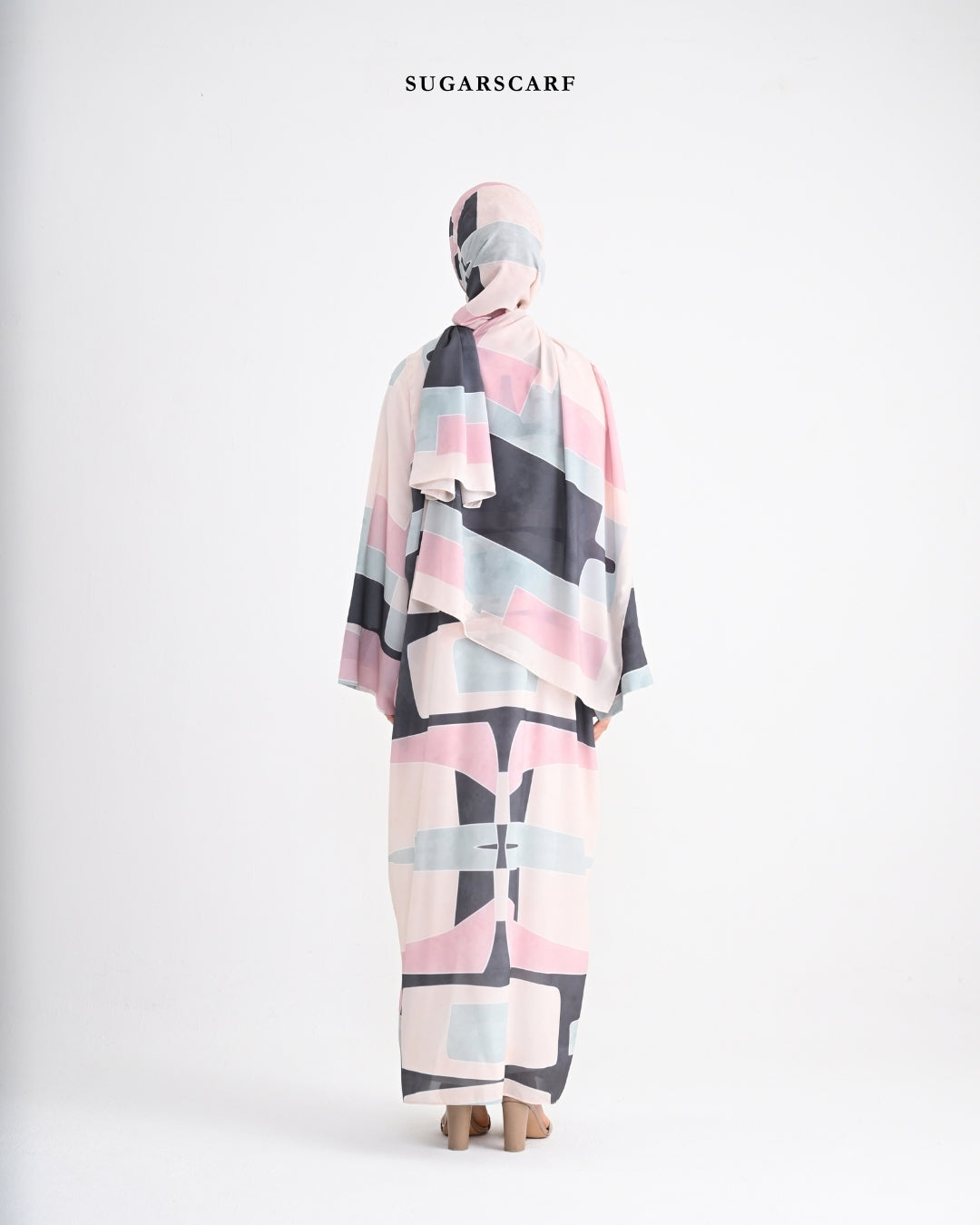 She is In Bloom Abaya Outer in Olivia