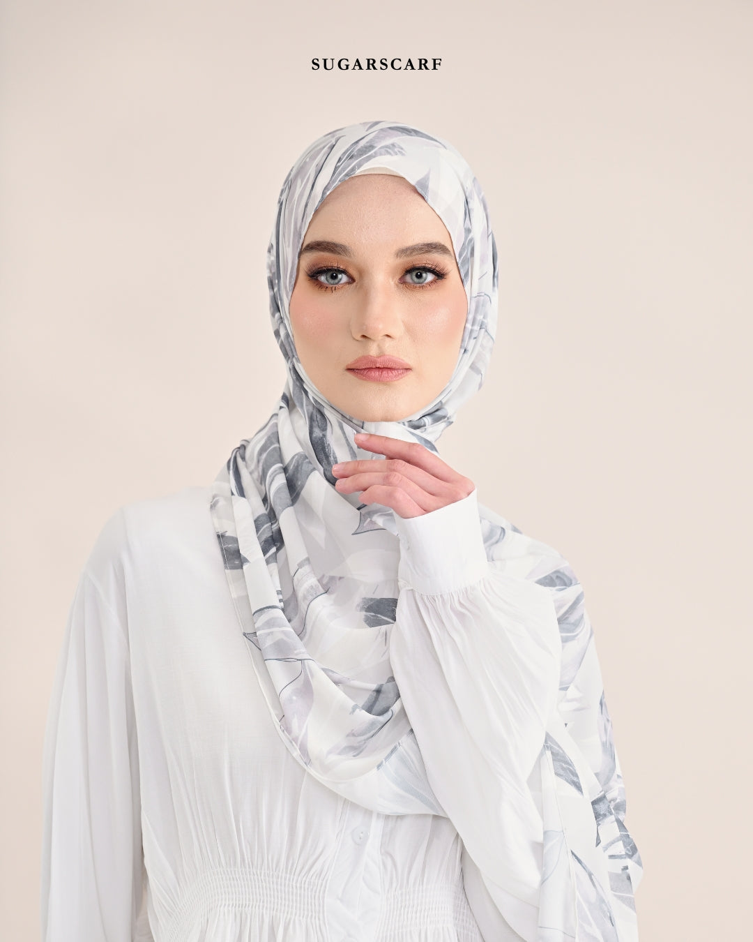 YES DEFECT - Long Scarf Shawl Harmony In Elsa