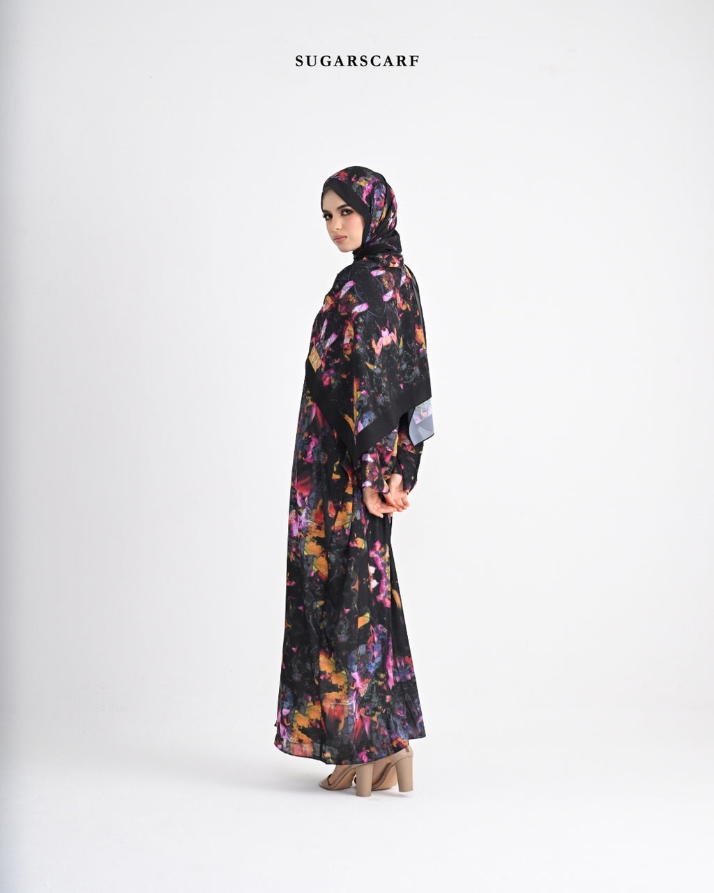 She is In Bloom Abaya Outer in Yuna