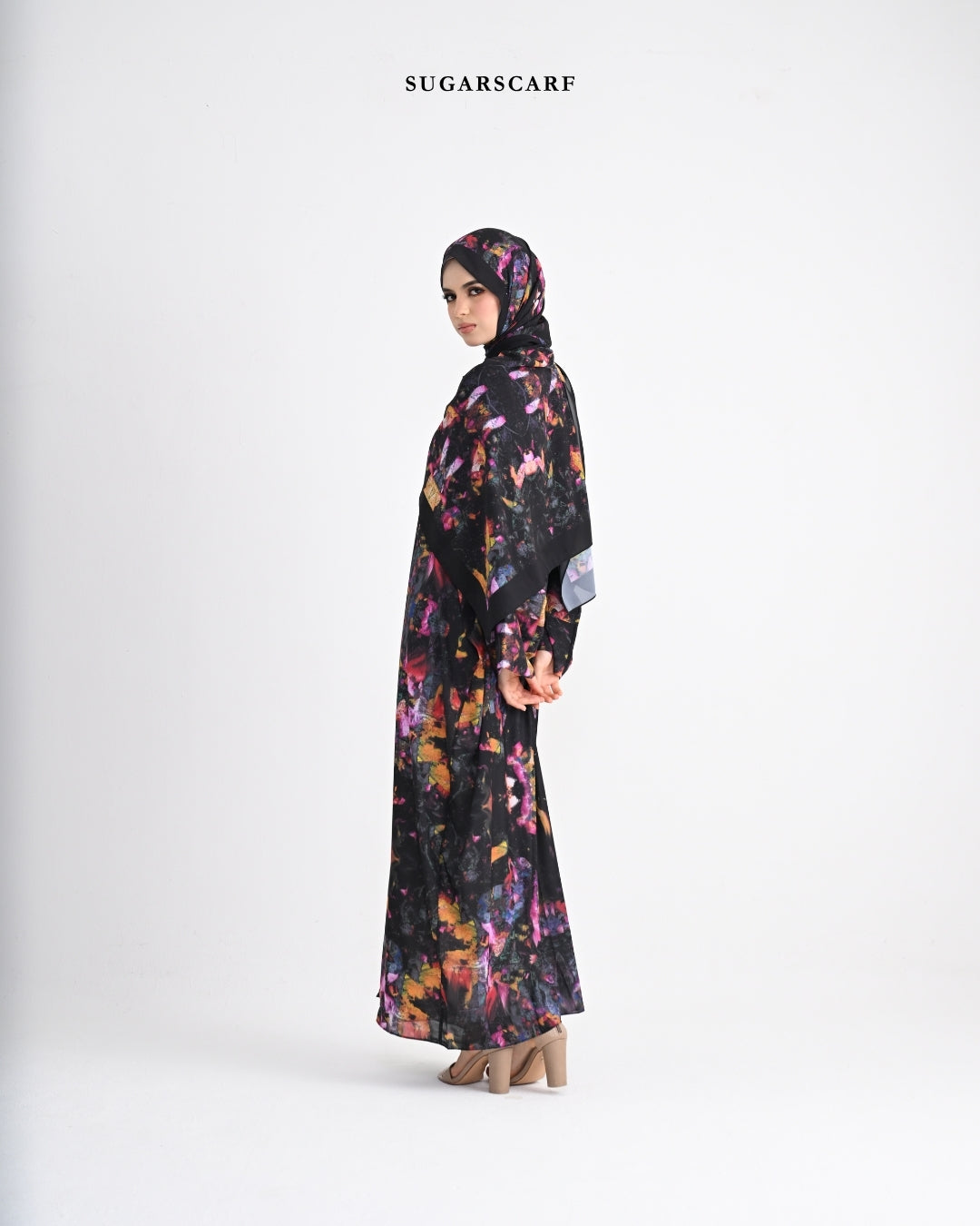She is In Bloom Abaya Outer in Yuna