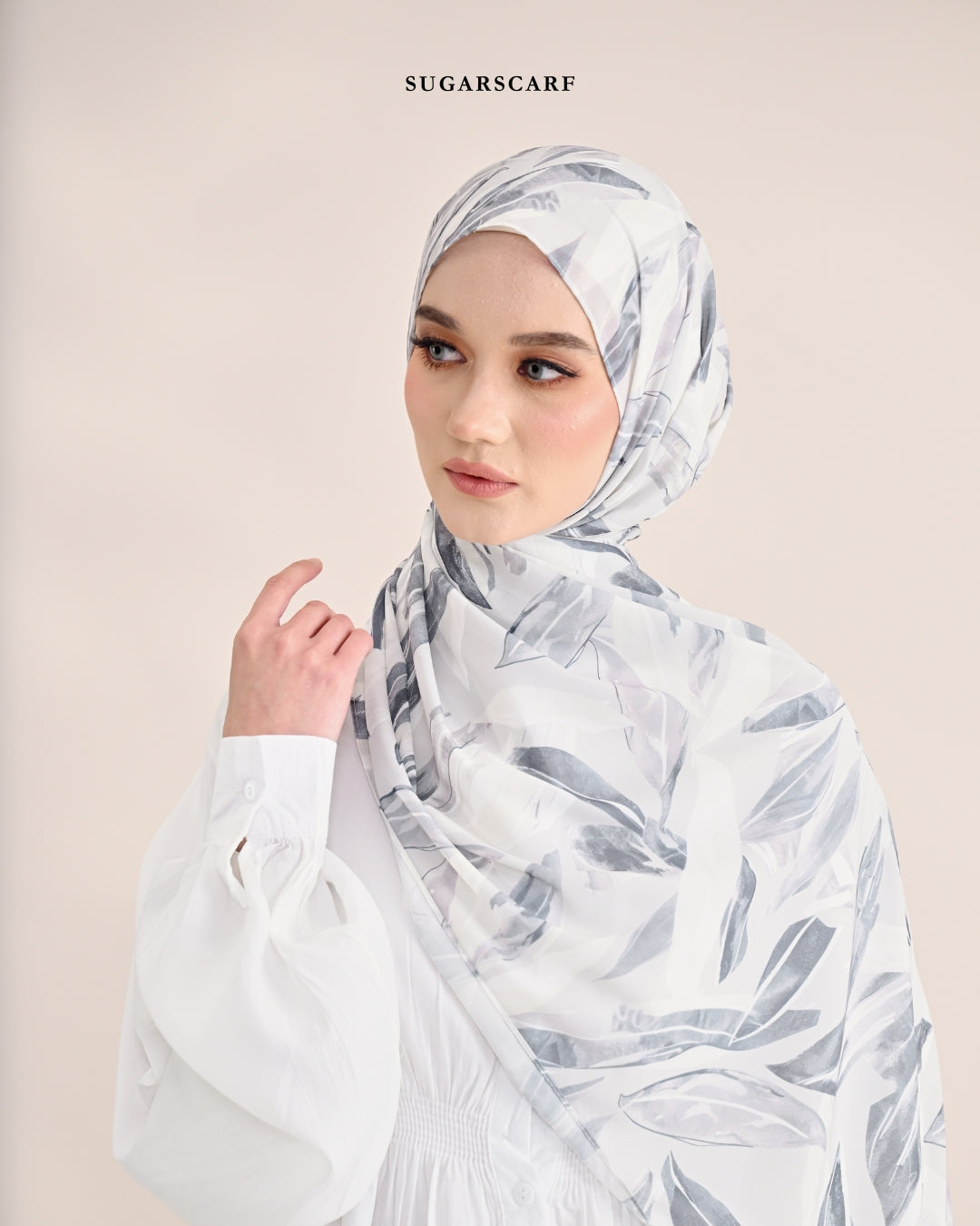 YES DEFECT - Long Scarf Shawl Harmony In Elsa