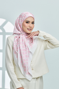 YES DEFECT - ( Square ) AS-IS Girl Boss Mixed Satin Silk Scarf ( Charisma )