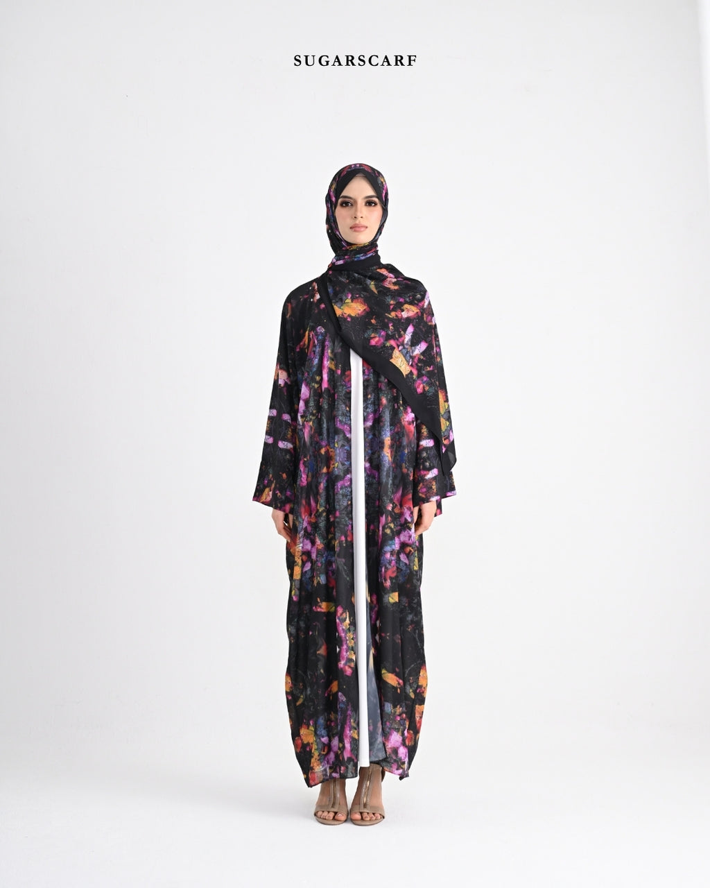 She is In Bloom Abaya Outer in Yuna