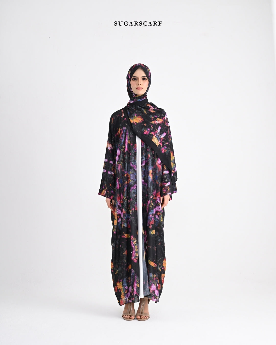 She is In Bloom Abaya Outer in Yuna