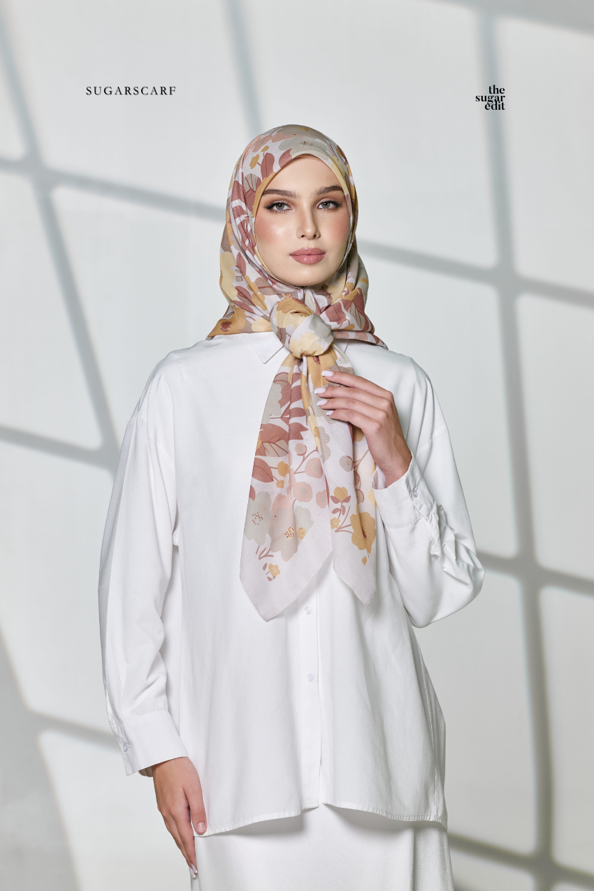 YES DEFECT -  City Love Cotton Premium Bawal In - Golden Madrid