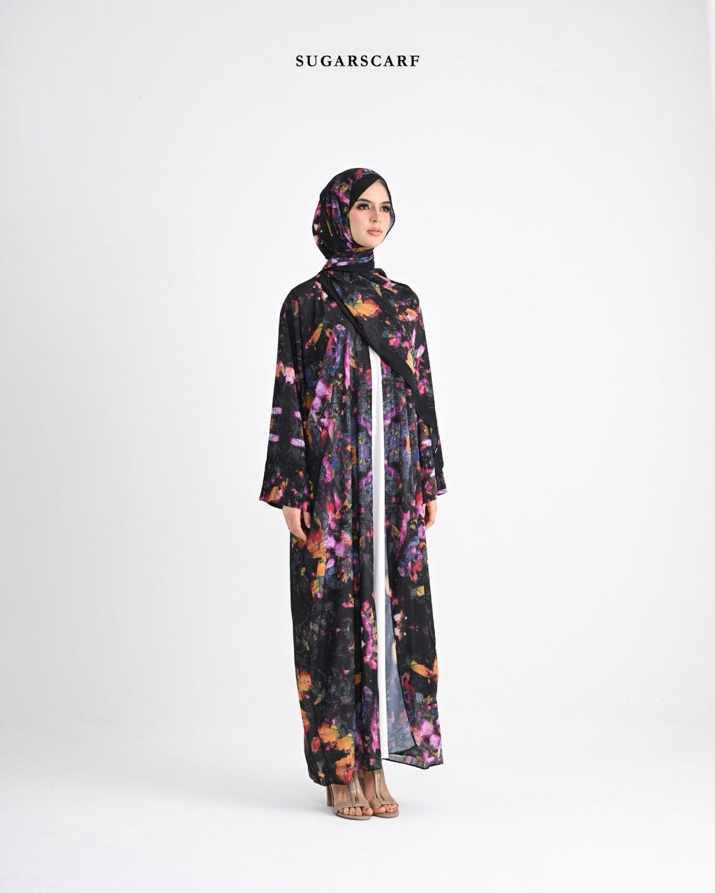 She is In Bloom Abaya Outer in Yuna