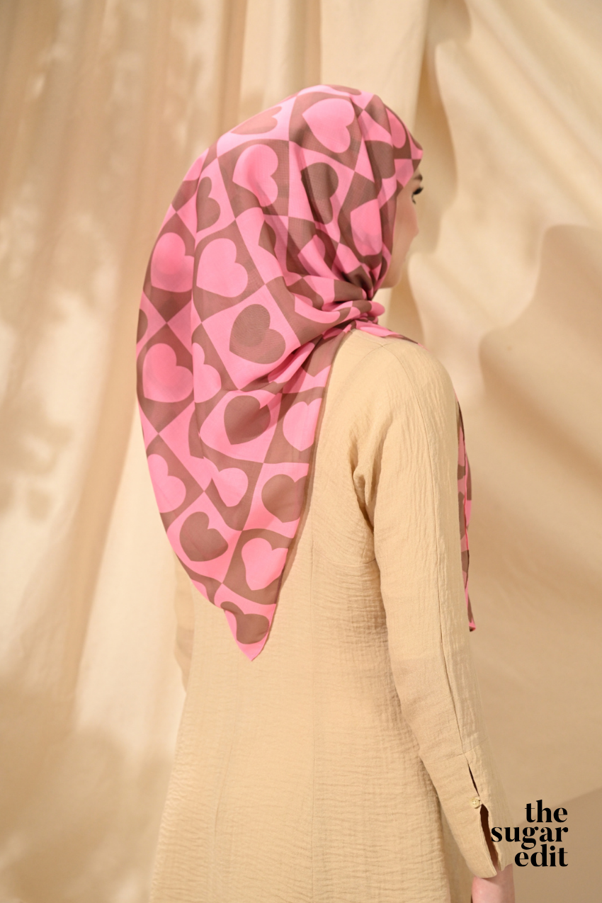 YES DEFECT - THESUGAREDIT Heart Edit Vol 1 French Silk Cotton Bawal ( SAYANG )