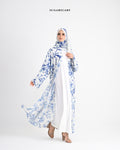 She is In Bloom Abaya Outer in Roxanne