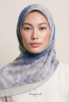 TSE BloomInvitation Japanese Cotton Voile Square - HarrowPlace