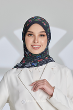 YES DEFECT ( Full Wide Pleats Shawl ) Enchanted Garden ( Maleficent)