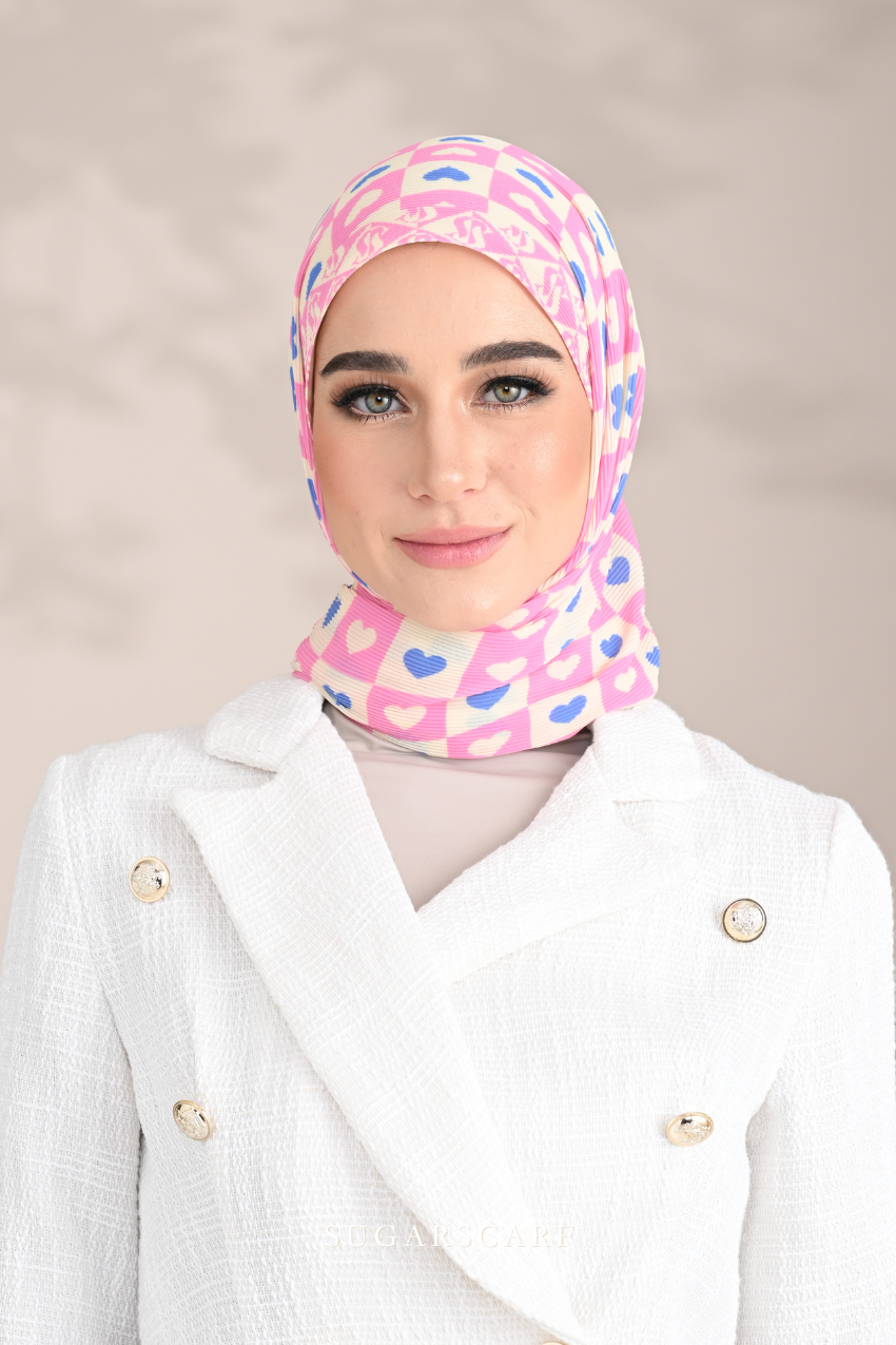 ( Full Wide Pleats Shawl ) Kindness ( JOY )