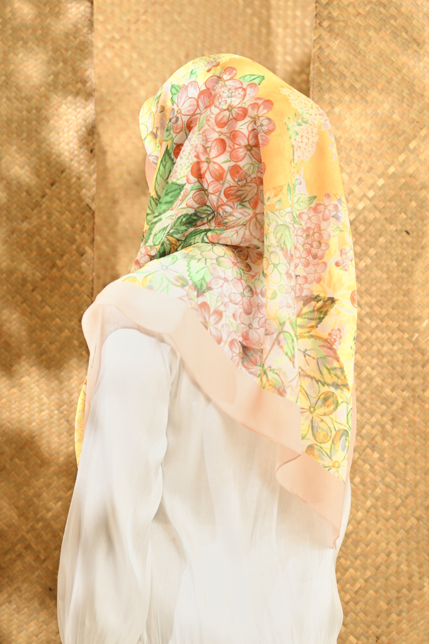 YES THESUGAREDIT Blooming Edit Vol 2 French Cotton Bawal ( AURORA )