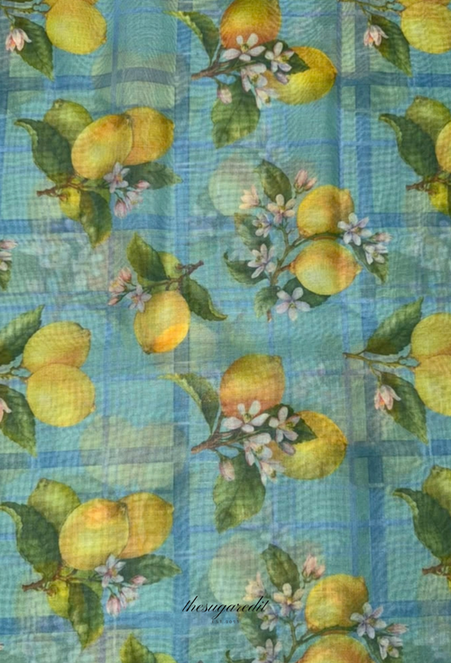 TSE BloomInvitation Japanese Cotton Voile Square - Italy