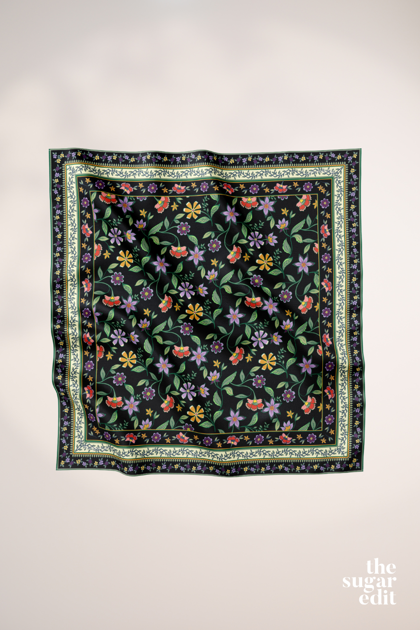 YES DEFECT - THESUGAREDIT Blossom Allure JapanCottonVoile In ( Infinity )