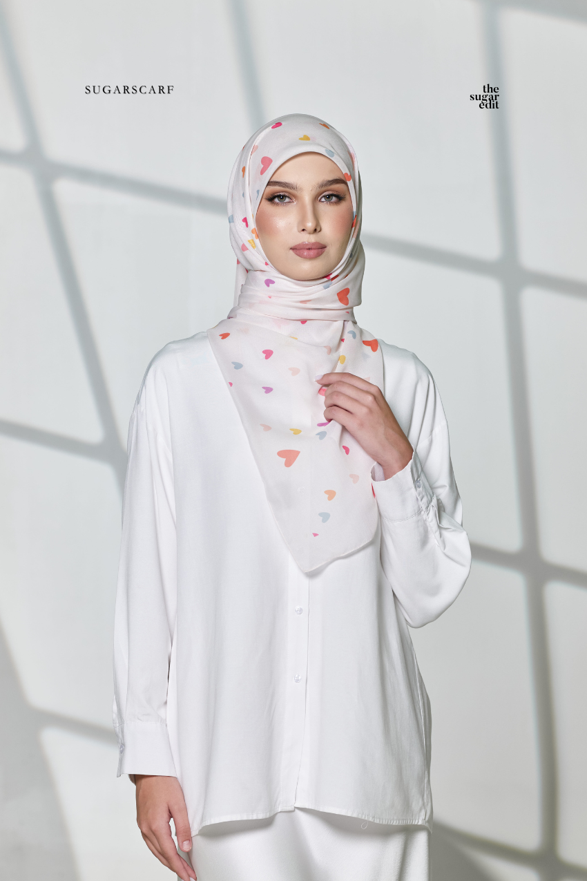 City Love Cotton Premium Bawal In - Starlit Seoul