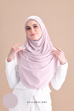 Iris Slip On Plain Hijab (Cake)