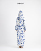 She is In Bloom Abaya Outer in Roxanne