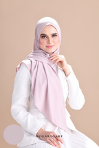 YES DEFECT - Claudia Triangle Style (Semi Instant Hijab) (Cake)