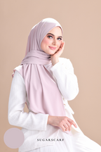 YES DEFECT - Claudia Triangle Style (Semi Instant Hijab) (Cake)