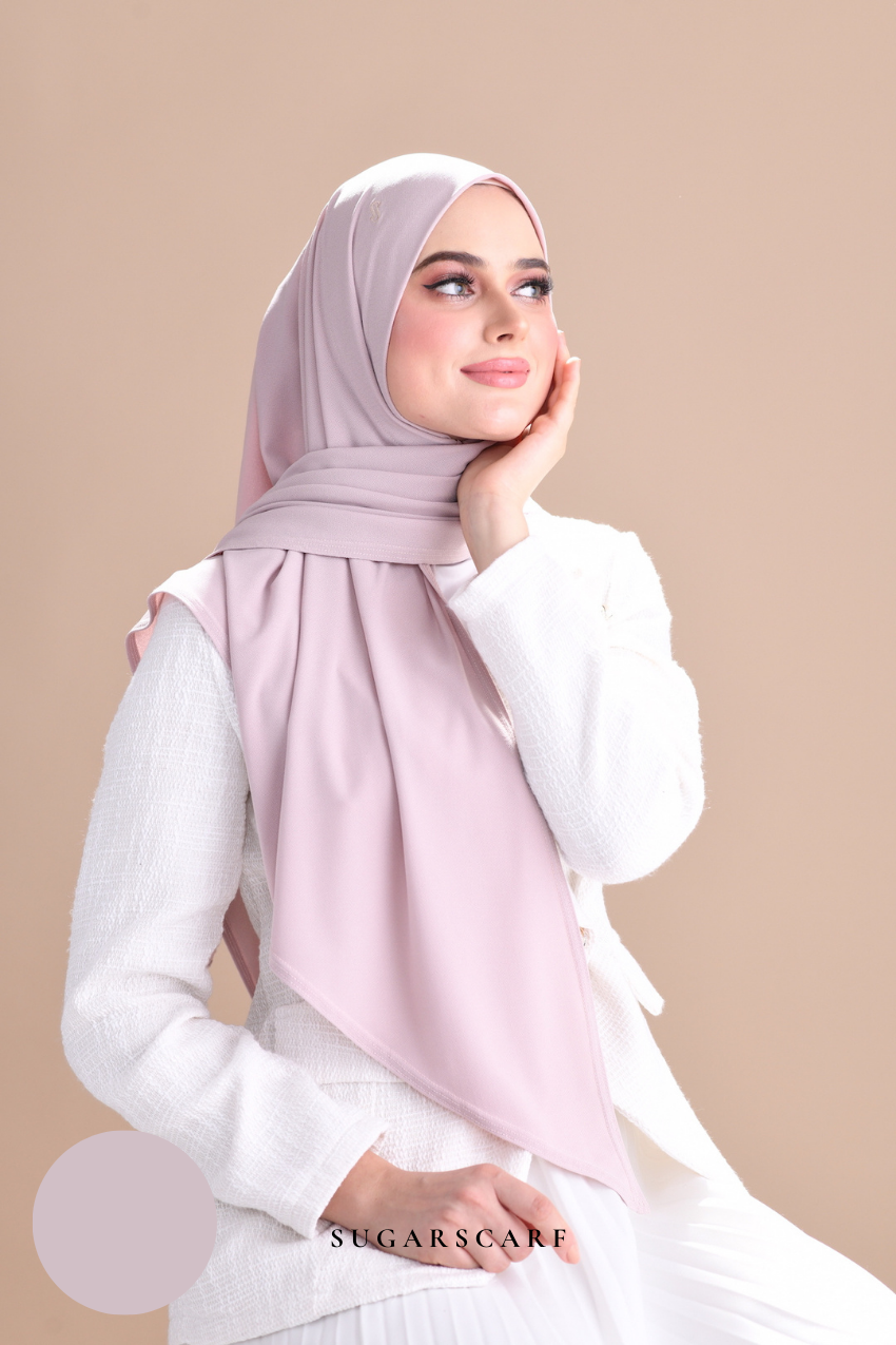 YES DEFECT - Claudia Triangle Style (Semi Instant Hijab) (Cake)