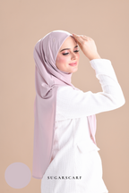 Iris Slip On Plain Hijab (Cake)