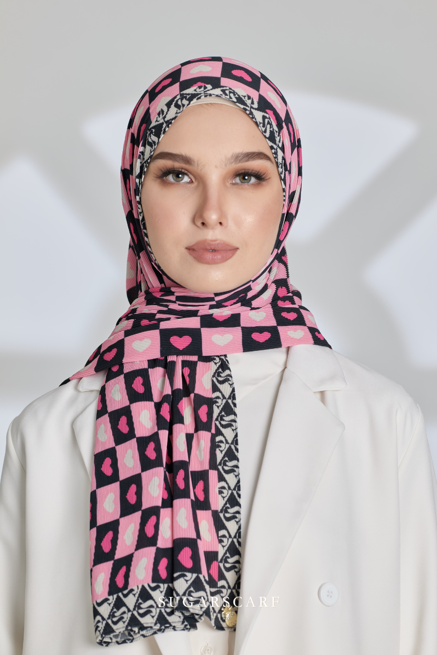 ( Full Wide Pleats Shawl ) Kindness ( GRATITUDE )