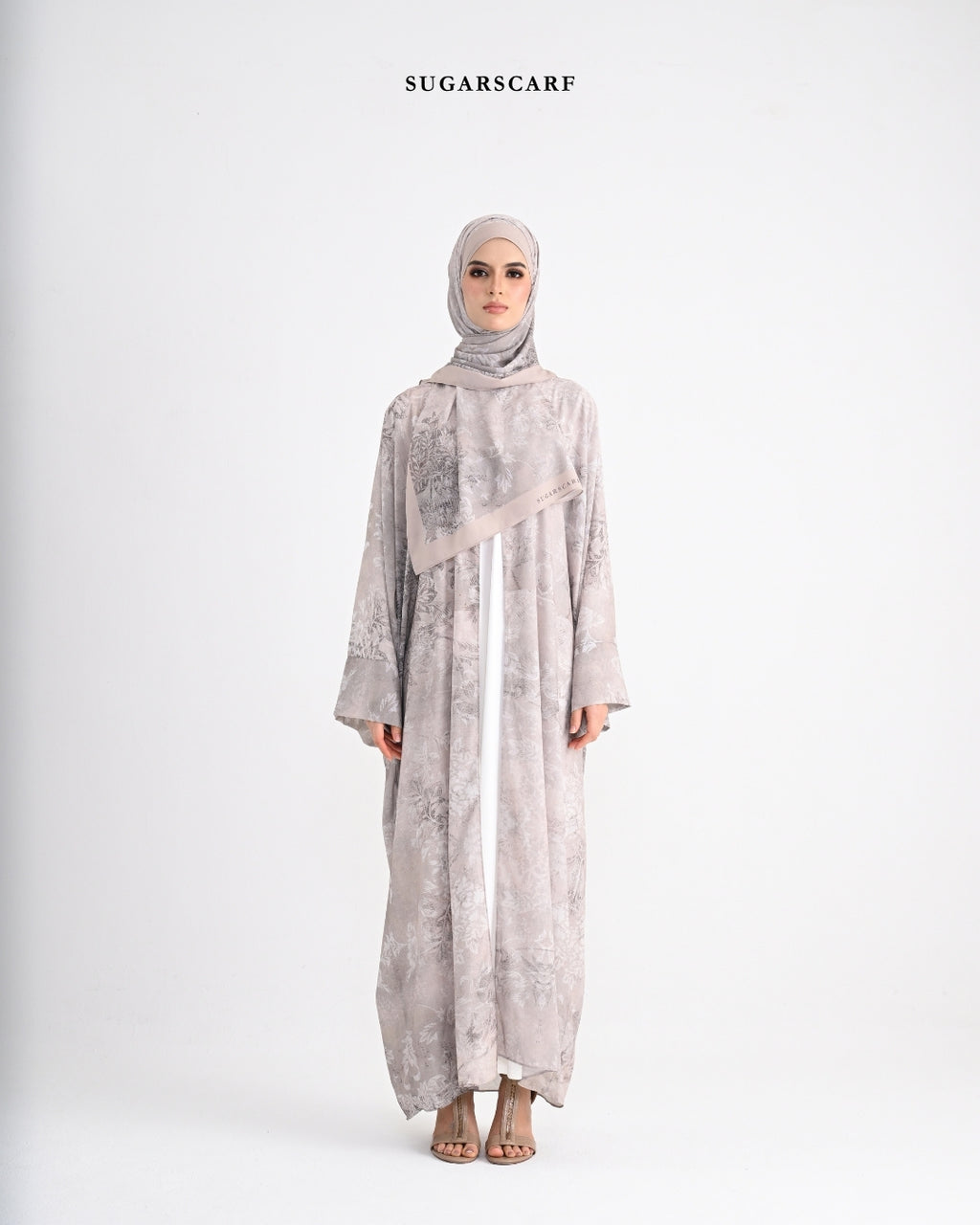 She is In Bloom Abaya Outer in Rania