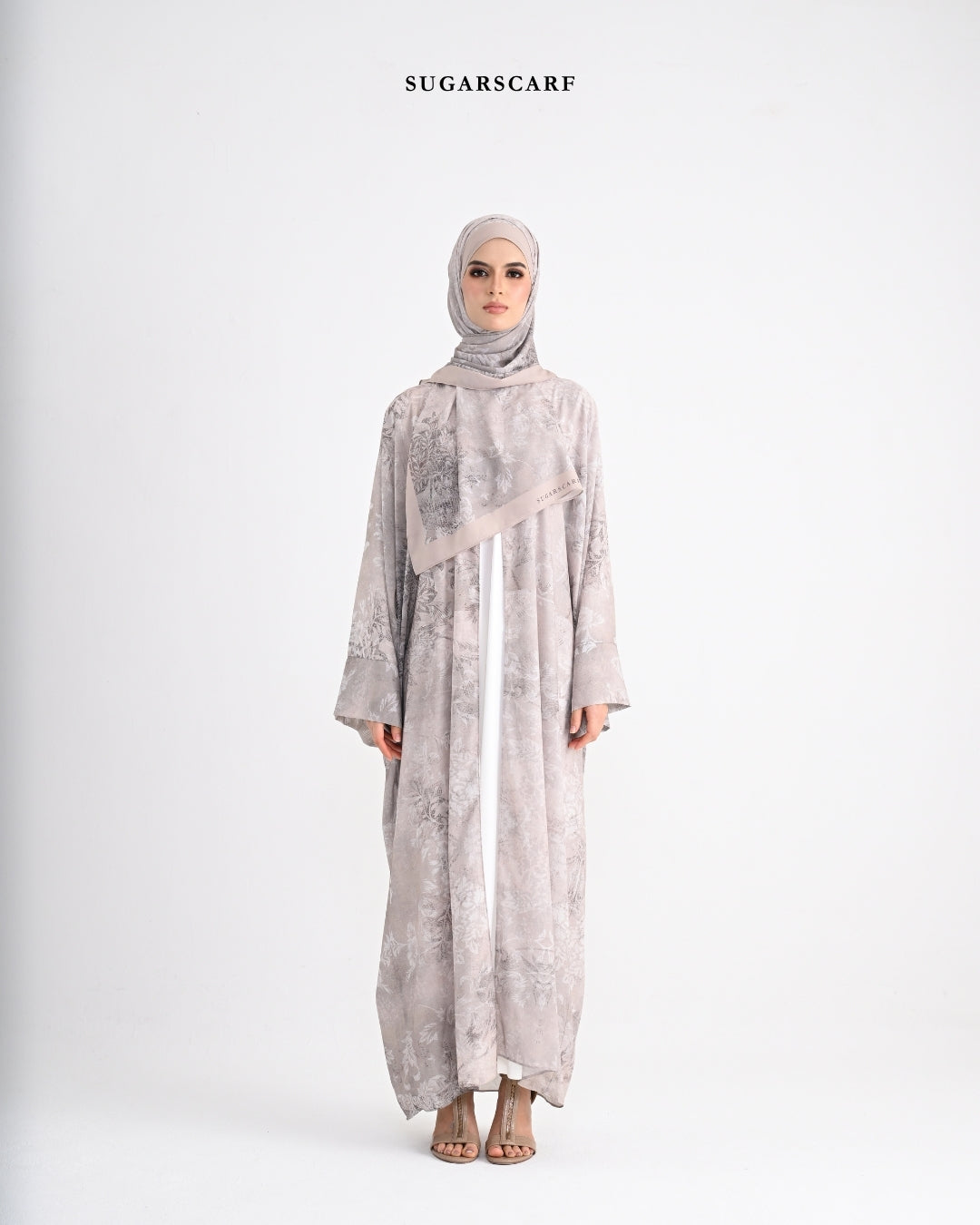 She is In Bloom Abaya Outer in Rania