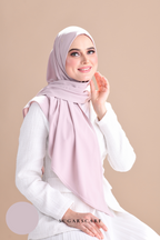 YES DEFECT - Claudia Triangle Style (Semi Instant Hijab) (Cake)