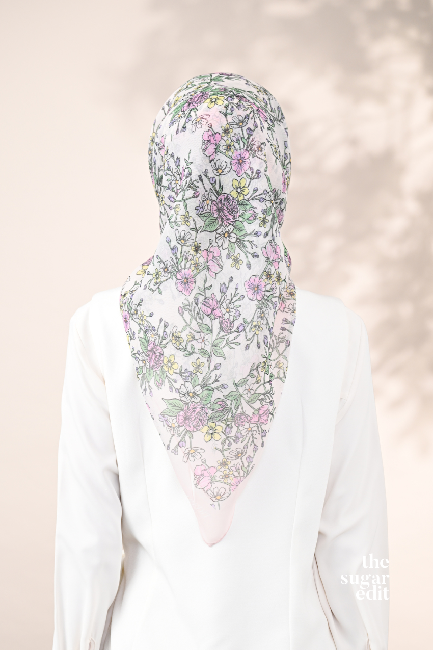YES THESUGAREDIT Blooming Japanese Cotton Voile In (FirstLove)