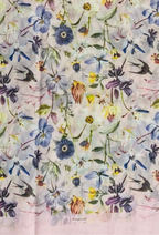 TSE Bloom JapaneseOsaka 47Inch Cotton Voile Square - Sareah