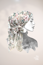 YES DEFECT - THESUGAREDIT Blooming Japanese Cotton Voile In ( Lush )