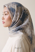 TSE BloomInvitation Japanese Cotton Voile Square - HarrowPlace