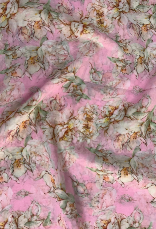 TSE BloomInvitation Japanese Cotton Voile Square - ⁠Winnie
