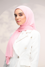 YES DEFECT - ( Full Wide Pleats Shawl ) Elegant Folds Everyday Ironless Pleats Shawl ( Lace )