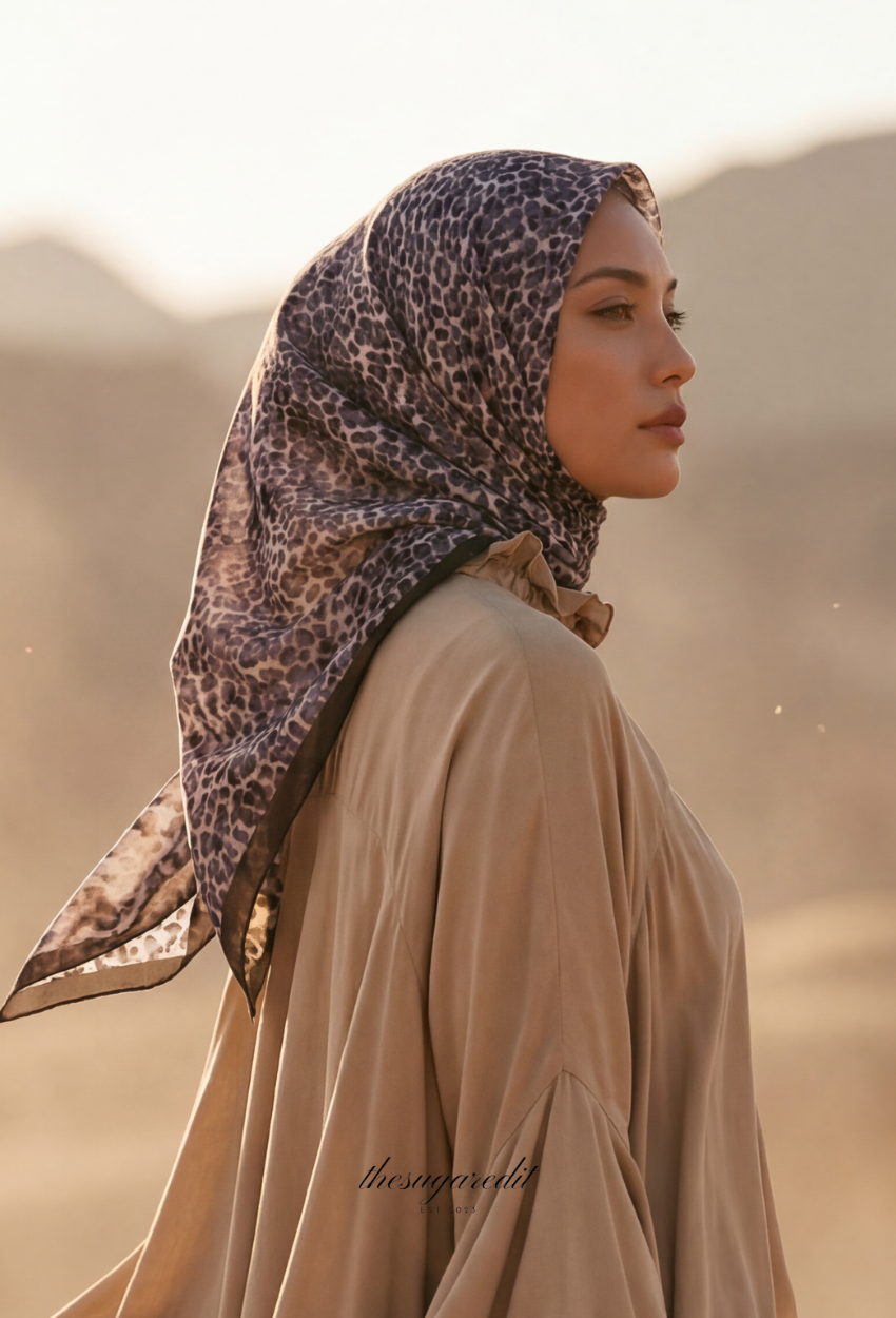 TSE Mod Japanese Cotton Voile Square PurpleInstinct