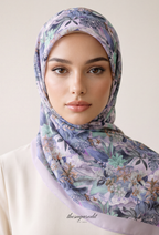 TSE BloomInvitation Japanese Cotton Voile Square - BondStreet