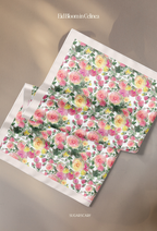 Eid Bloom 2026 Scarves Mixed Satin Square in Celinea