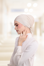 Superhero BambooViscose Inner Signature Criss Cross in Buttercream