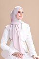 Claudia Triangle Style (Semi Instant Hijab) (Ash)