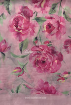 TSE BloomInvitation Japanese Cotton Voile Square - Shinjuku