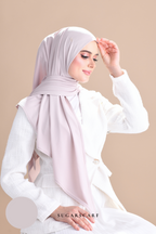 YES DEFECT - Claudia Triangle Style (Semi Instant Hijab) (Ash)
