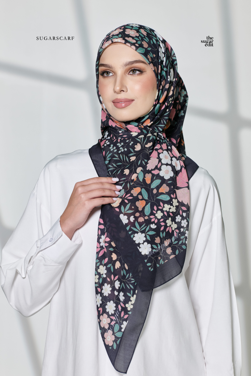 YES DEFECT - City Love Cotton Premium Bawal In - Bangkok Bliss