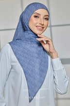 YES DEFECT - Sugarscarf Monogram JapaneseVoile In Bora Bora