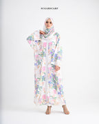 She is In Bloom Abaya Outer in Maria