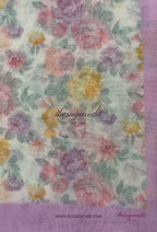TSE BloomInvitation Japanese Cotton Voile Square - Emiko