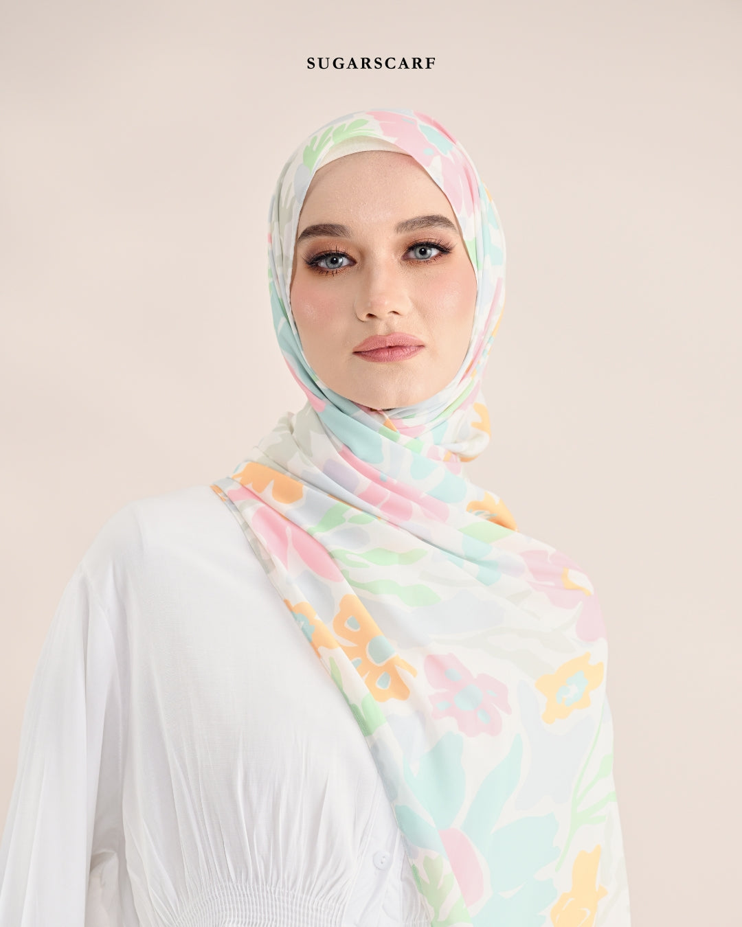 Long Scarf Shawl Harmony in Whimsical Dream