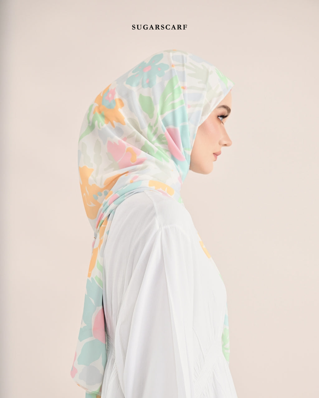 Long Scarf Shawl Harmony in Whimsical Dream