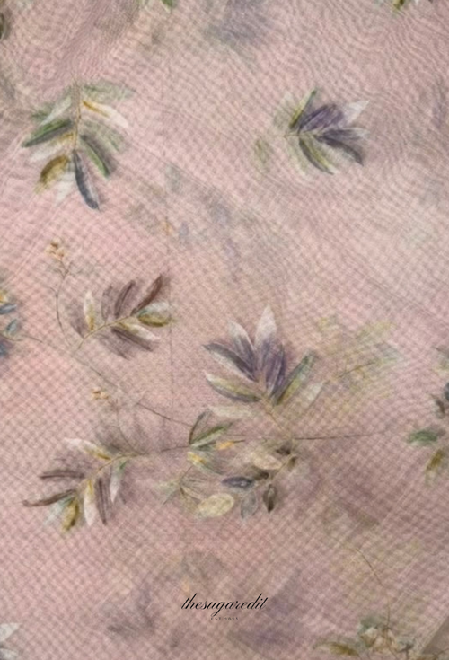 TSE BloomInvitation Japanese Cotton Voile Square - Jaipur