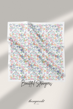 YES DEFECT - TSE Paris Cotton Voile Square Scarf ( Beautiful Strangers )